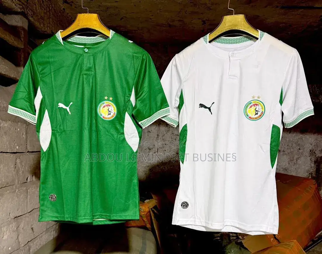 Maillots Collection Sénégal 2 Étoiles Disponible