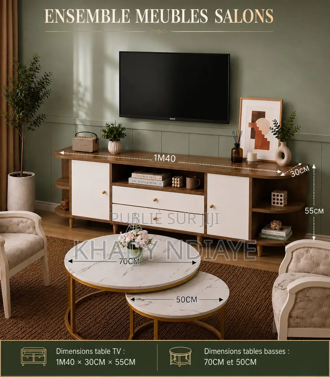 Ensemble Meubles Salon