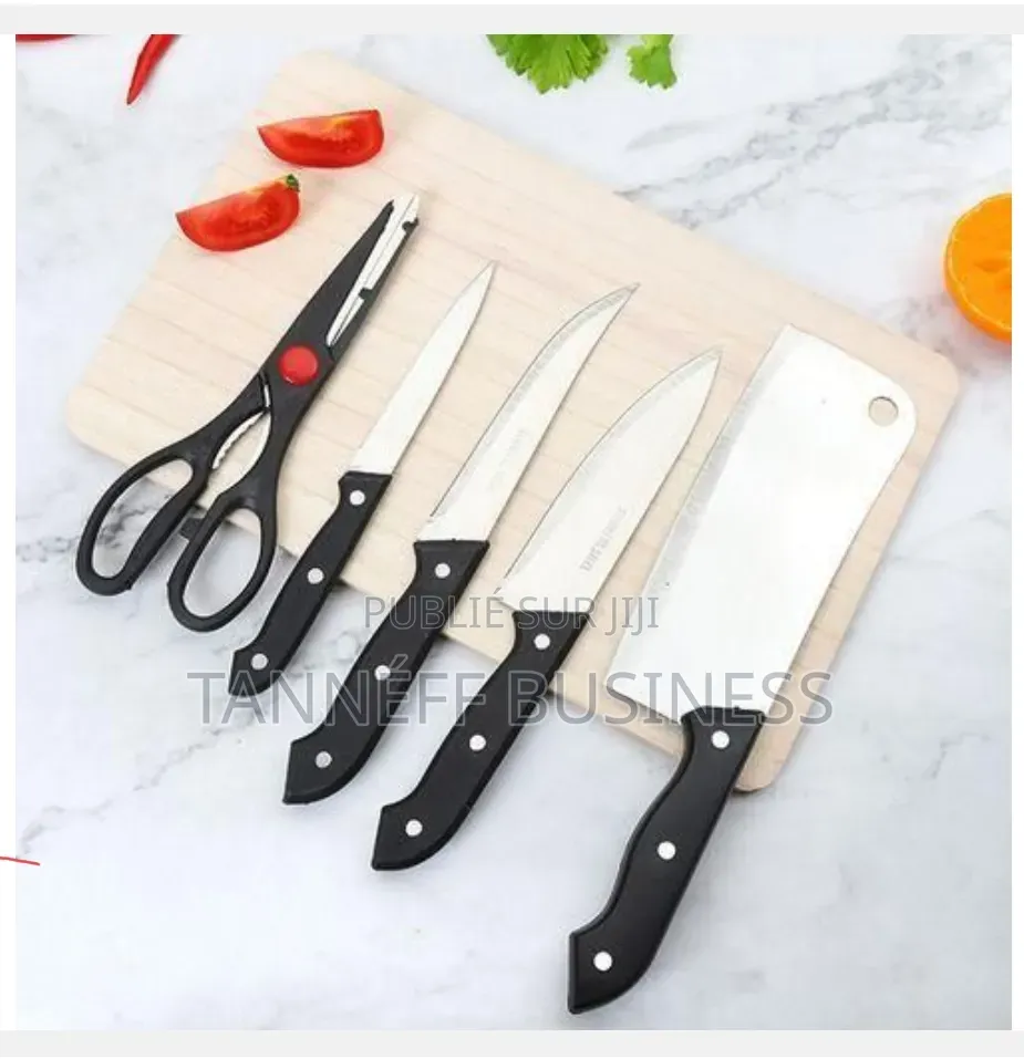 Ensemble Coûteau 5pcs
