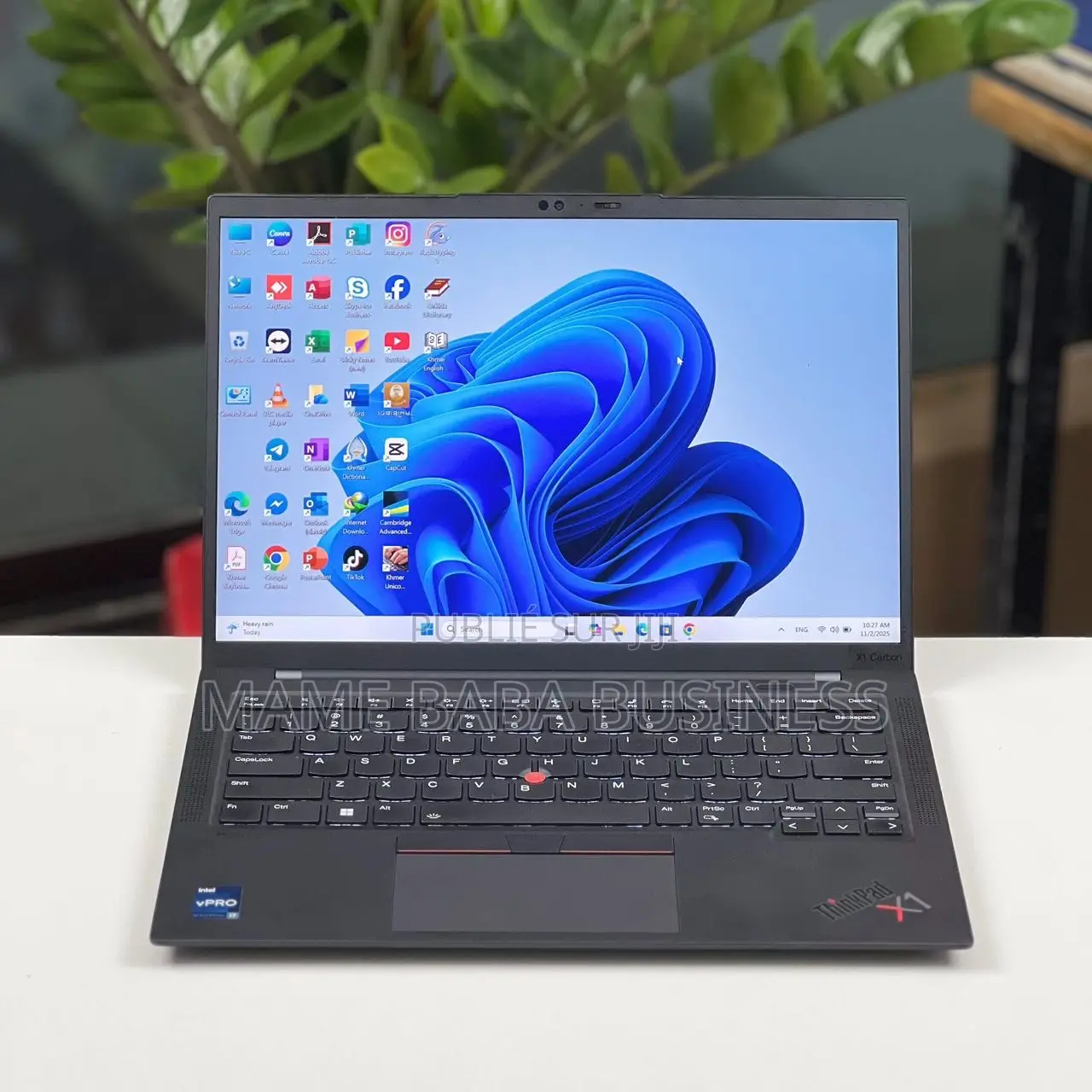 Nouveau Lenovo ThinkPad X1 Carbon 16GB Intel Core i7 SSD 512GB