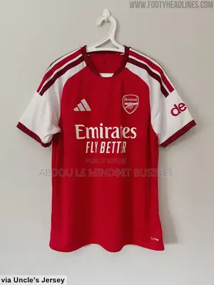 New Maillots Arsenal 26-27 Disponible