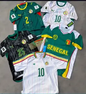 Tous Les Maillots Sénégal Sont Disponibles