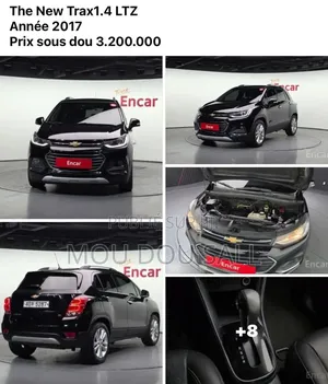 Chevrolet Trax 2017 Noir Mat