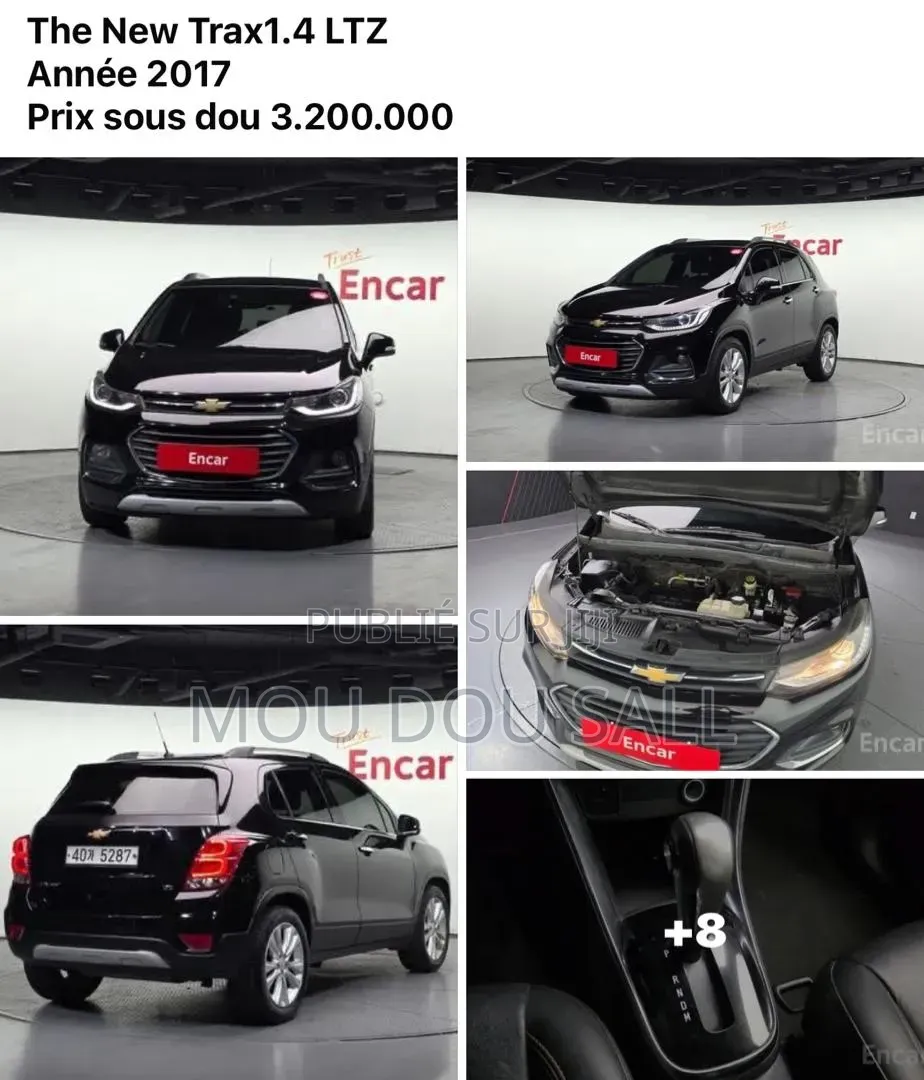 Chevrolet Trax 2017 Noir Mat