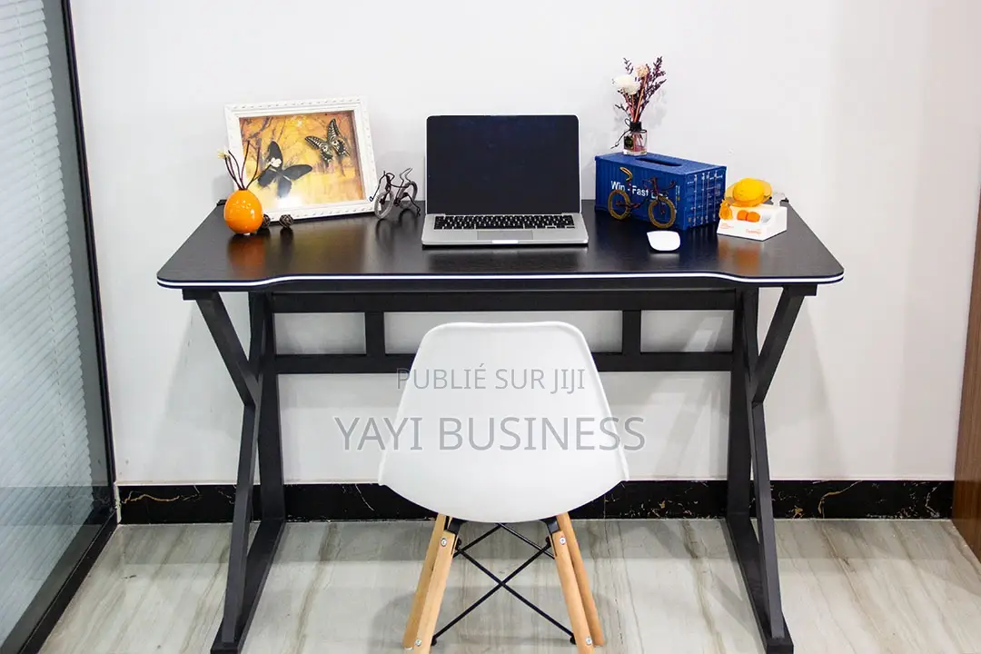 Table Bureau – 120x60x75 Cm Noire