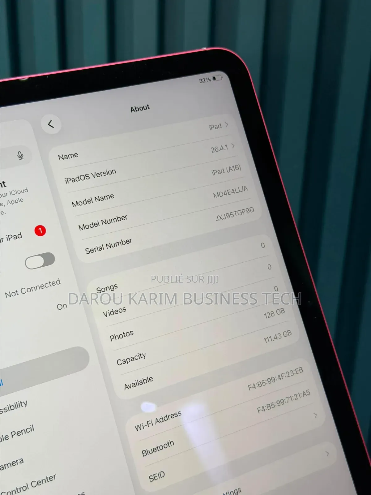 Nouveau Apple iPad (2025) 128 GB Autre