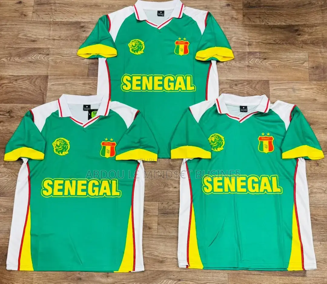 Tout Maillots Rétro Du Sénégal Disponible