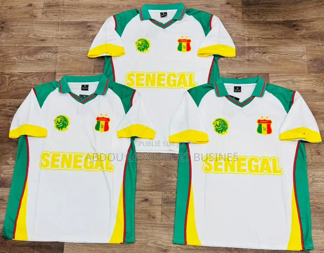 Tout Maillots Rétro Du Sénégal Disponible