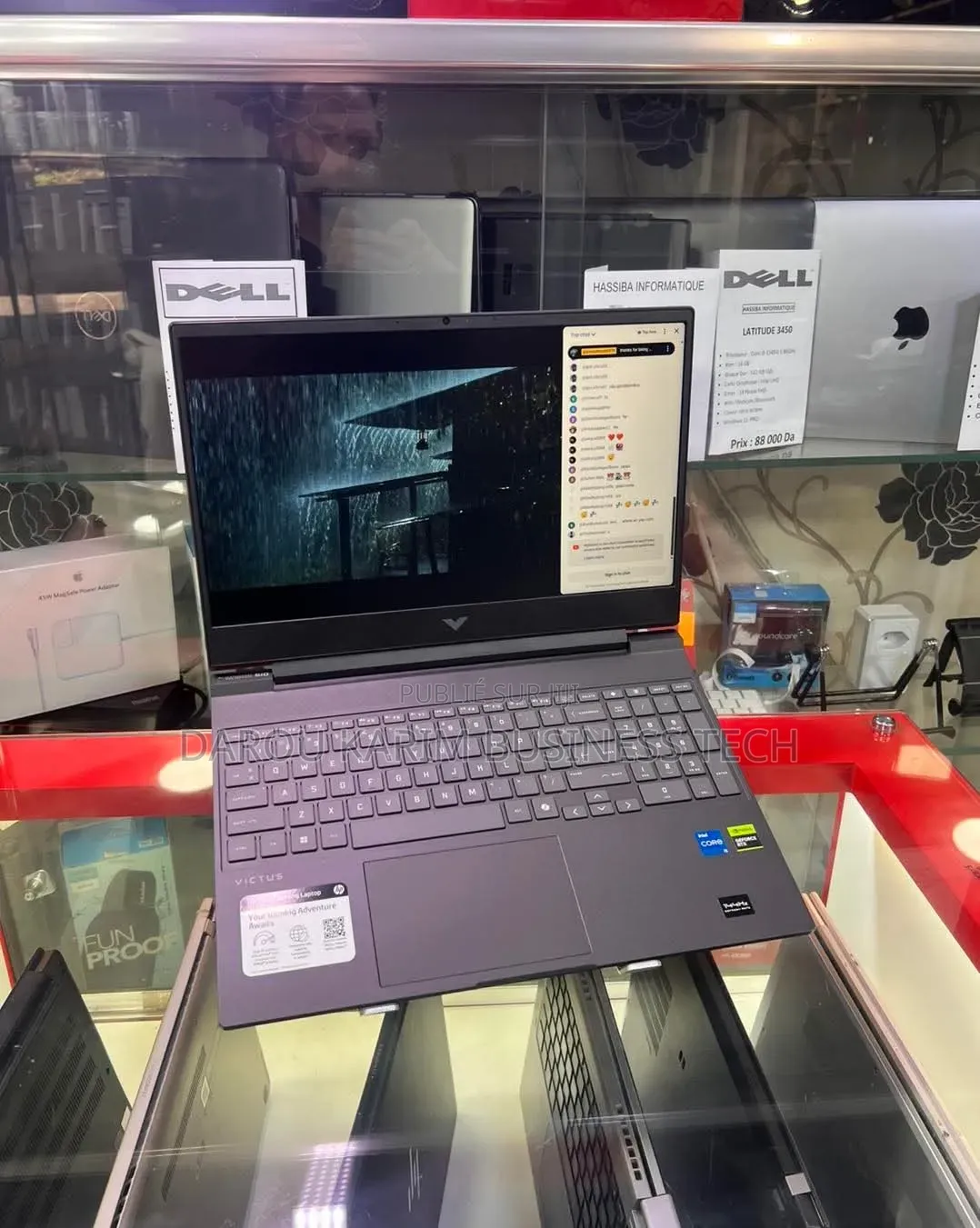 Nouveau Ordinateur portable HP Victus 15 16GB Intel Core i5 SSD 512GB
