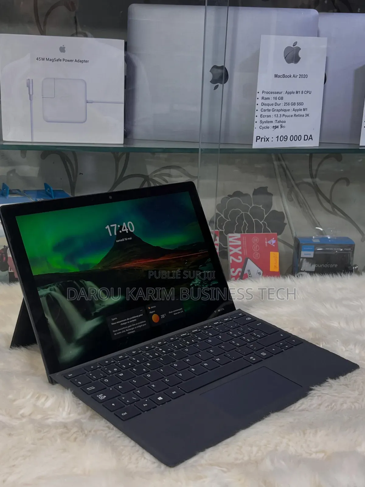 Nouveau Microsoft Surface Pro 7 16GB Intel Core i7 SSD 256GB