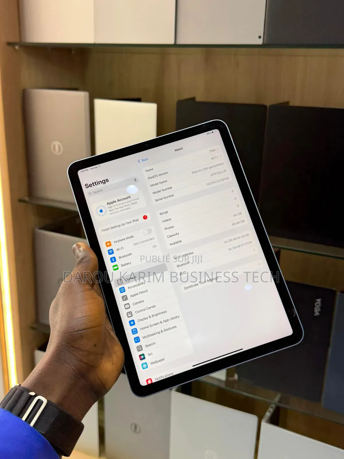 Nouveau Apple iPad Air (2022) 64 GB Autre