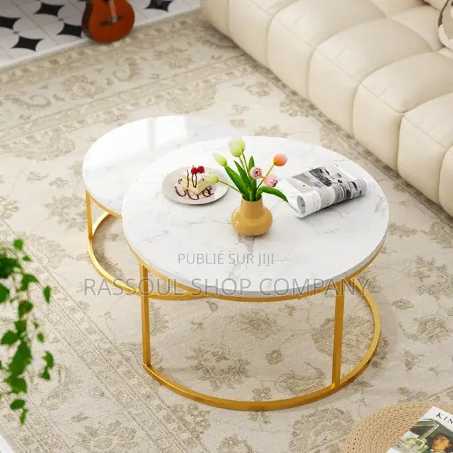 Table Basse 2 Pièces Prix:20000f