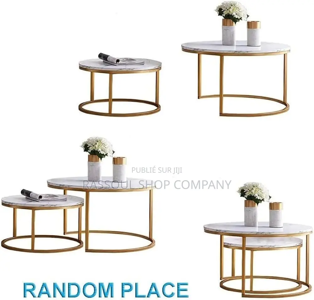 Table Basse 2 Pièces Prix:20000f