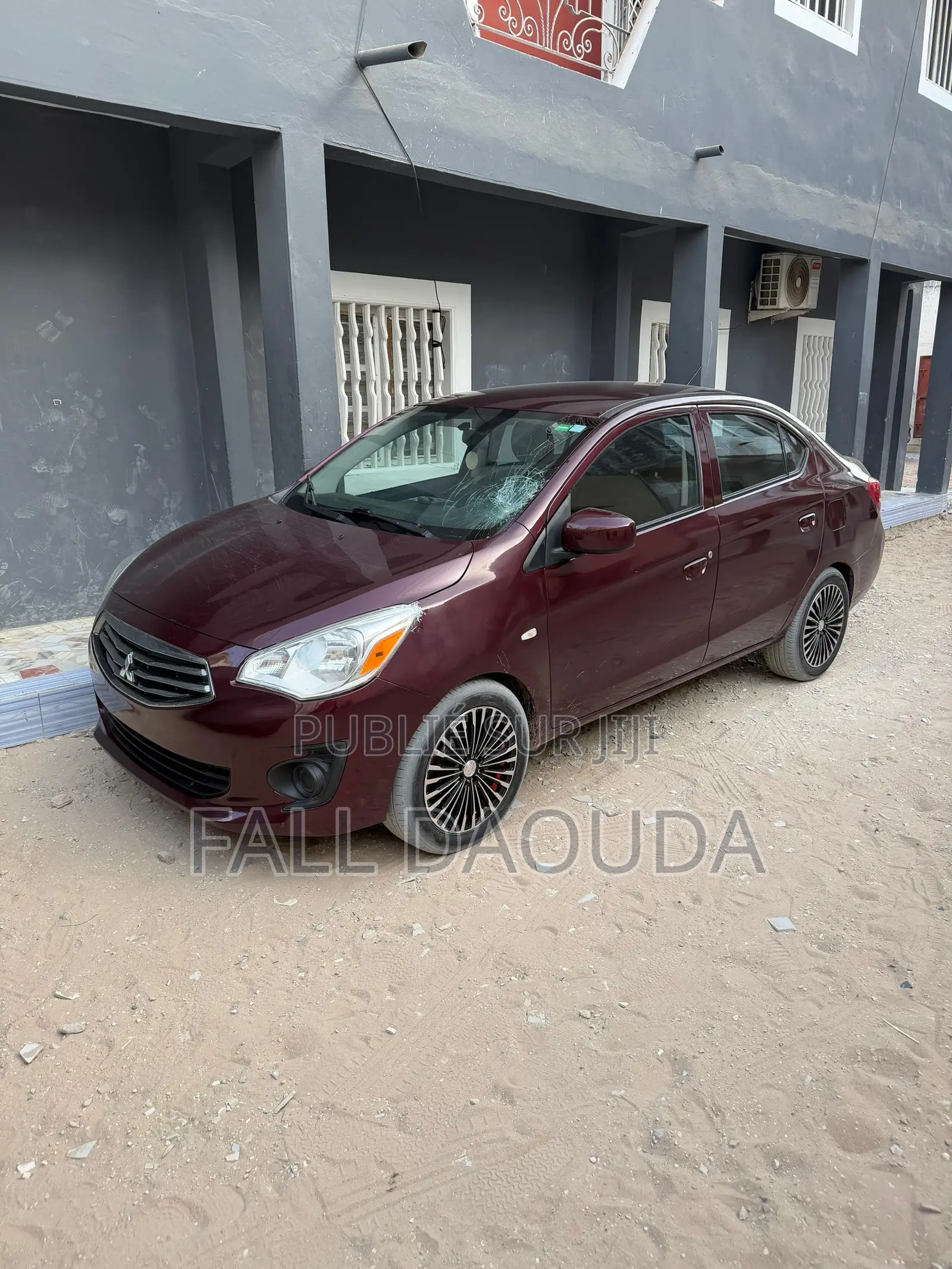 Mitsubishi Mirage 2017 Rouge