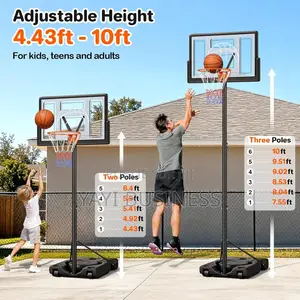 Panier De Basket-Ball Sur Pied