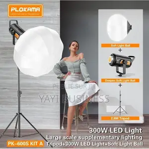 Kit Éclairage Studio Professionnel 300w Led – Softbox