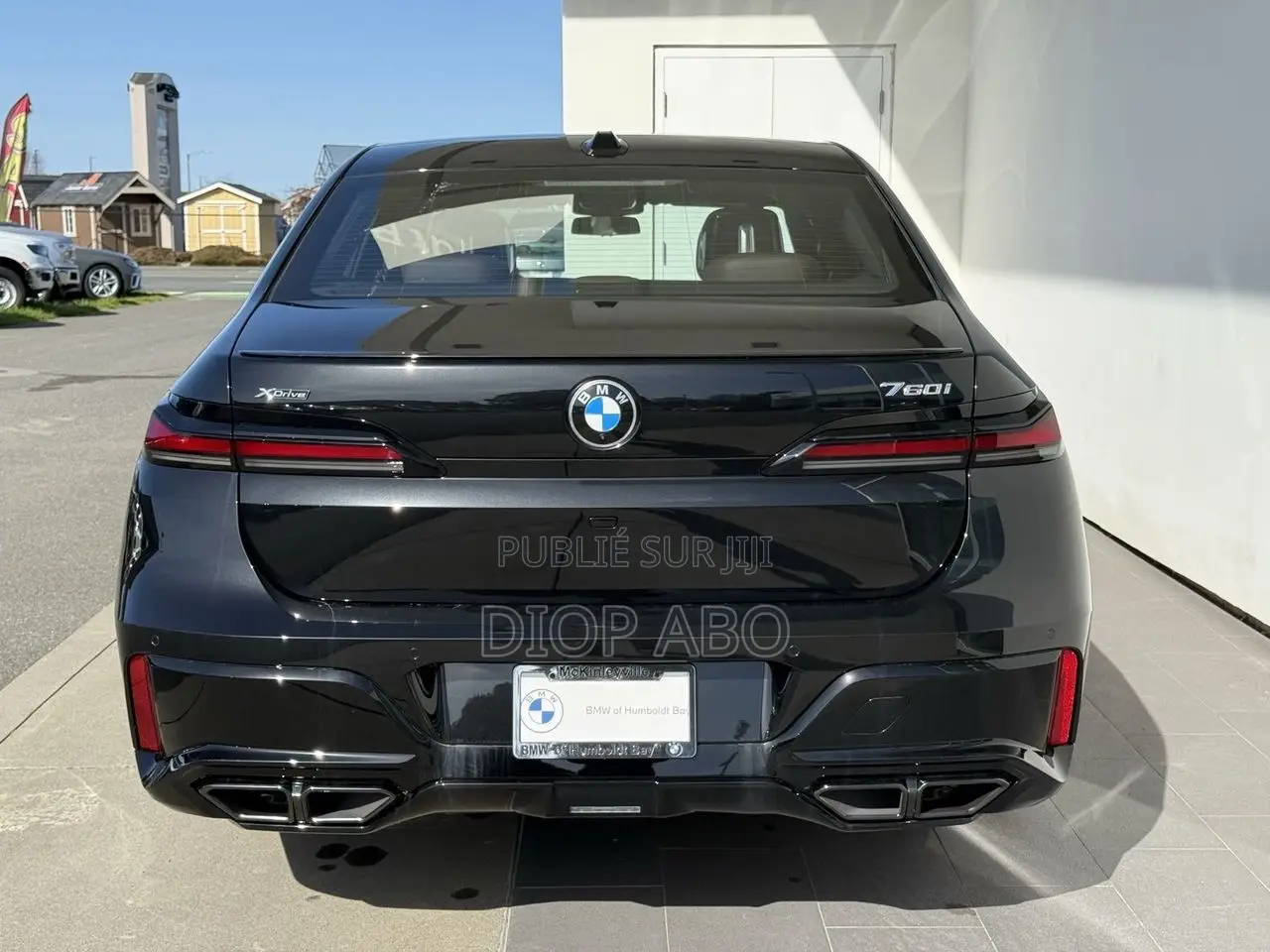 Nouveau BMW 7 Series 760i xDrive AWD 2023 Noir
