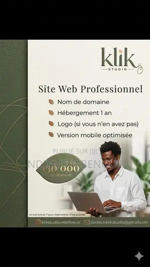 Création De Site Web | Visuel Pour Réseaux Sociaux | Carte Visite