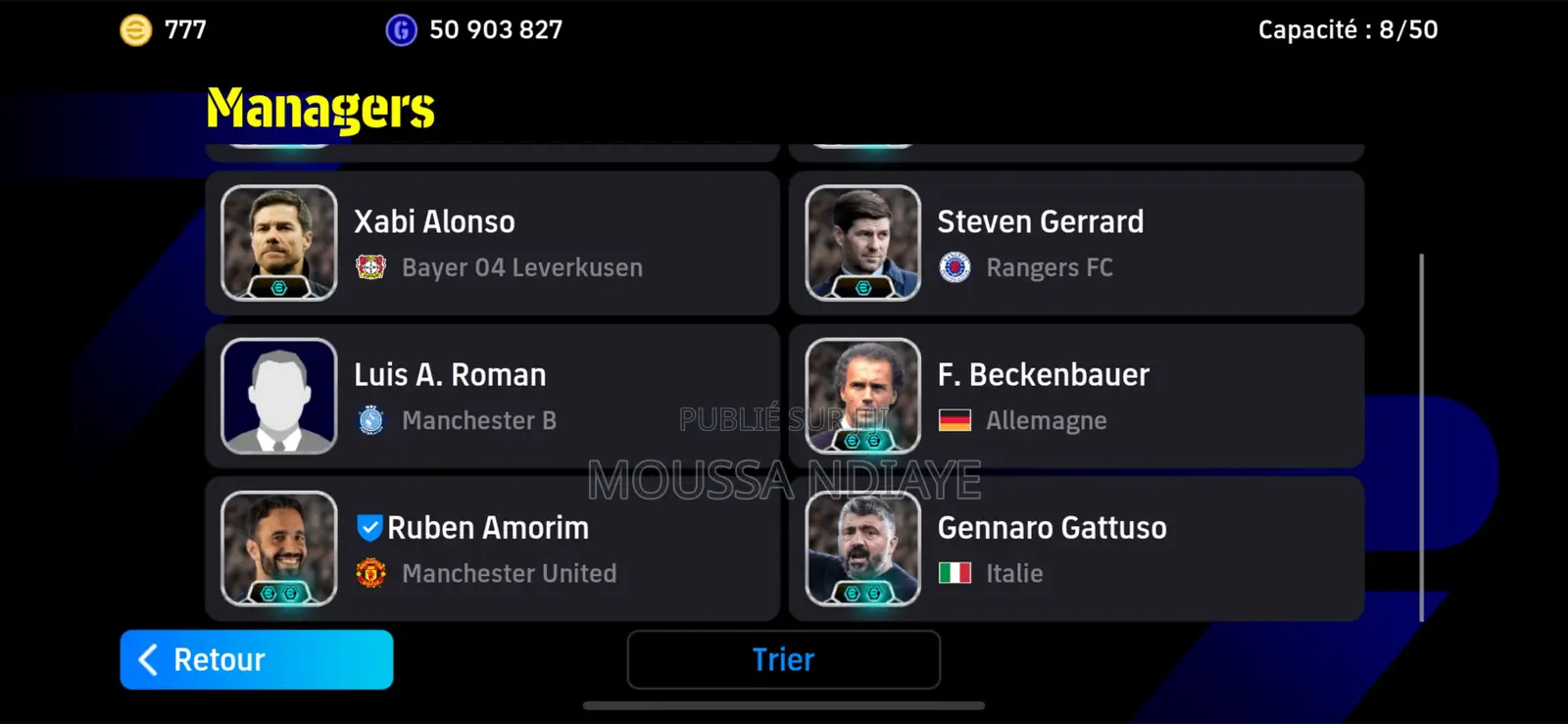 Compte Efootball