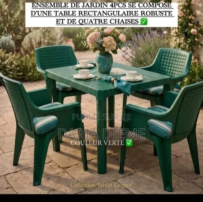 Table Jardin 4 Place