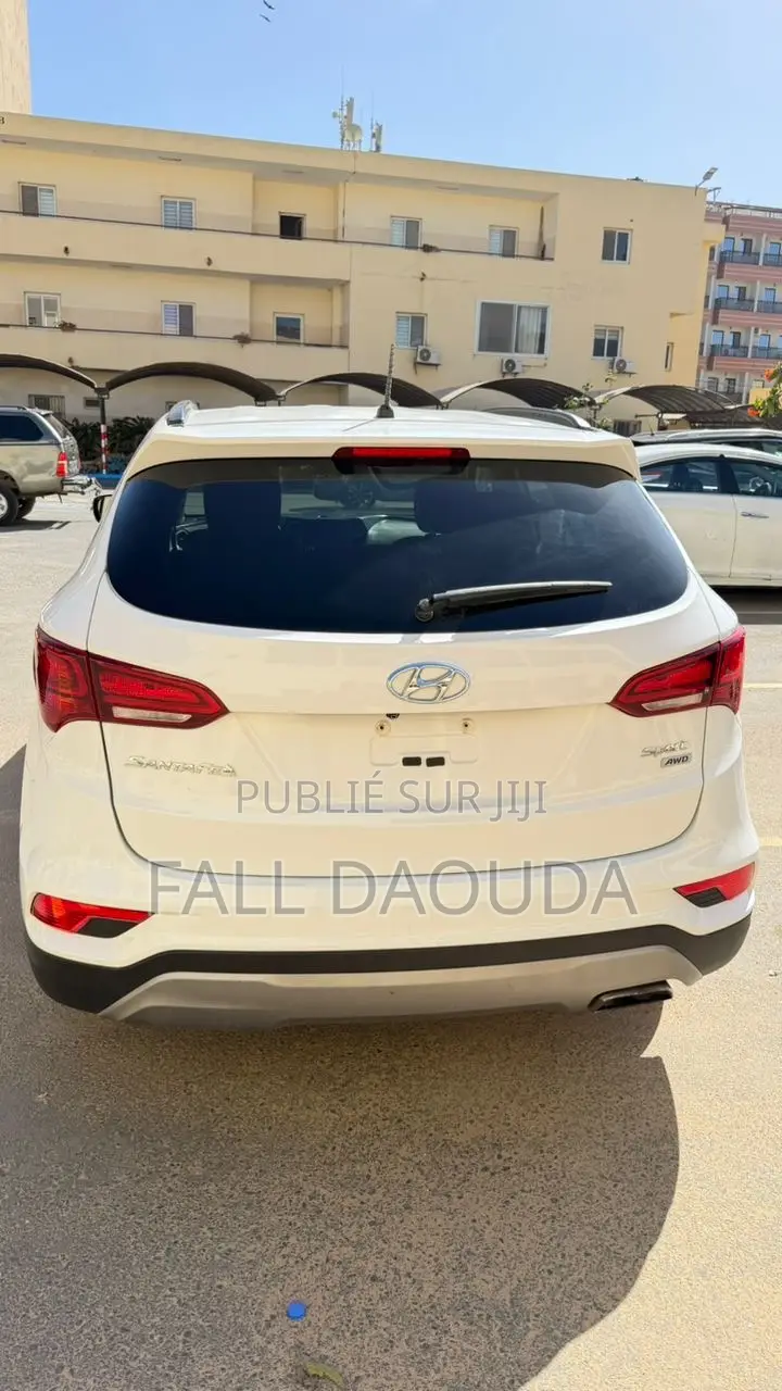Hyundai Santa Fe 2018 Blanc