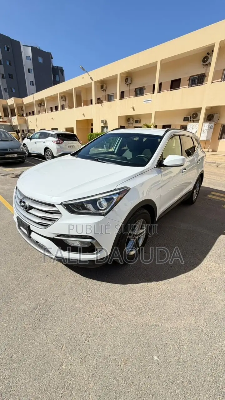 Hyundai Santa Fe 2018 Blanc