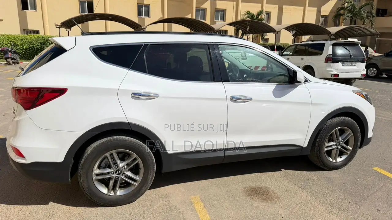 Hyundai Santa Fe 2018 Blanc