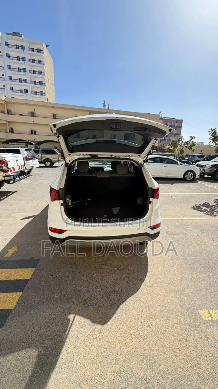 Hyundai Santa Fe 2018 Blanc