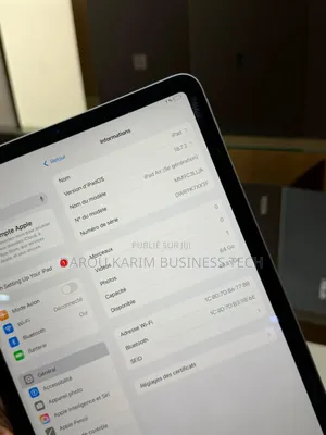 Nouveau Apple iPad Air 11 (2024) 64 GB Autre