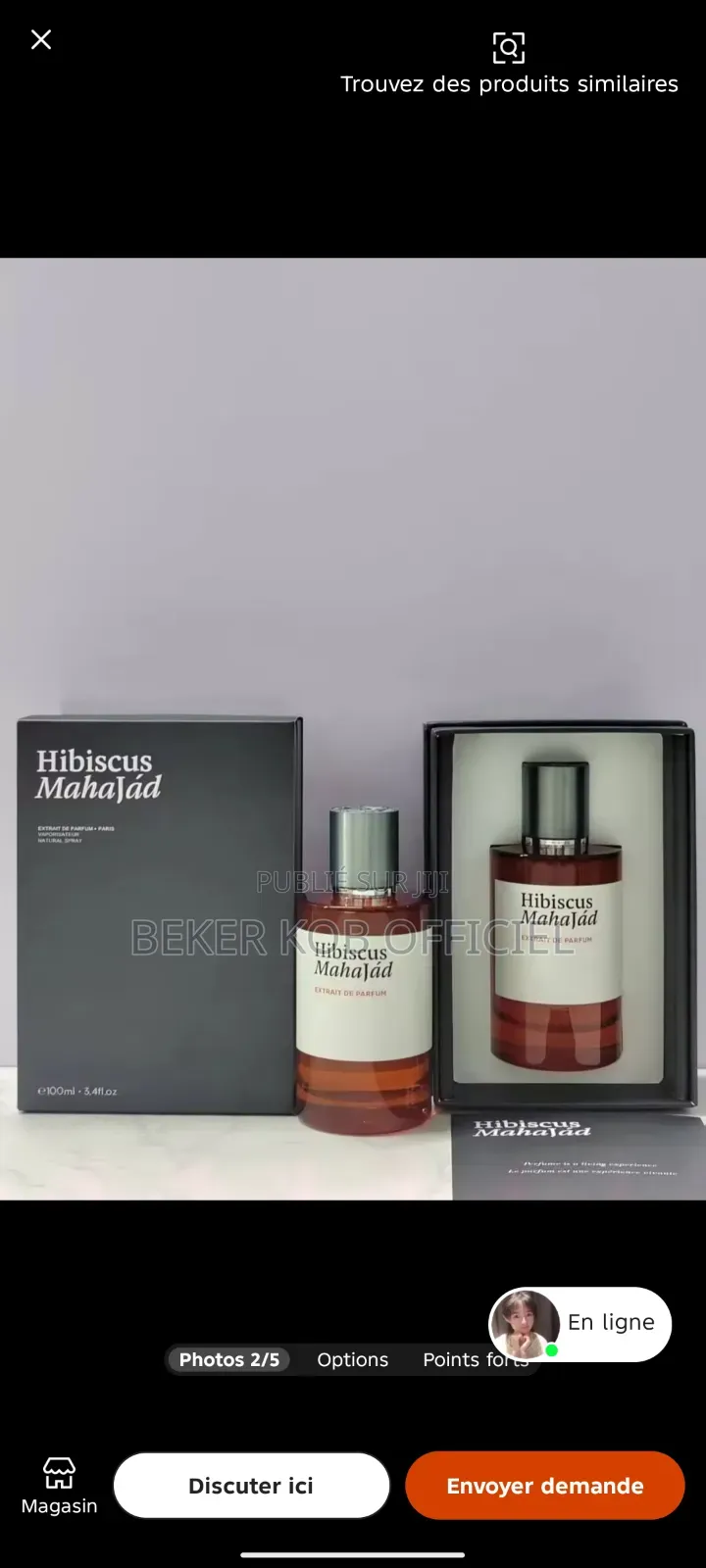 Extrait De Parfum Hibiscus Mahajad