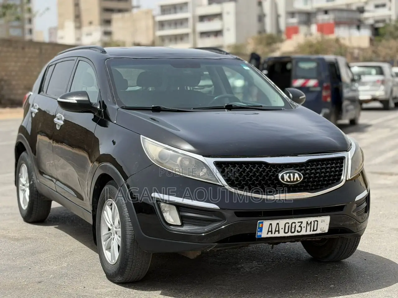 Kia Sportage SX 4dr SUV (2.0L 4cyl Turbo 6A) 2011 Noir