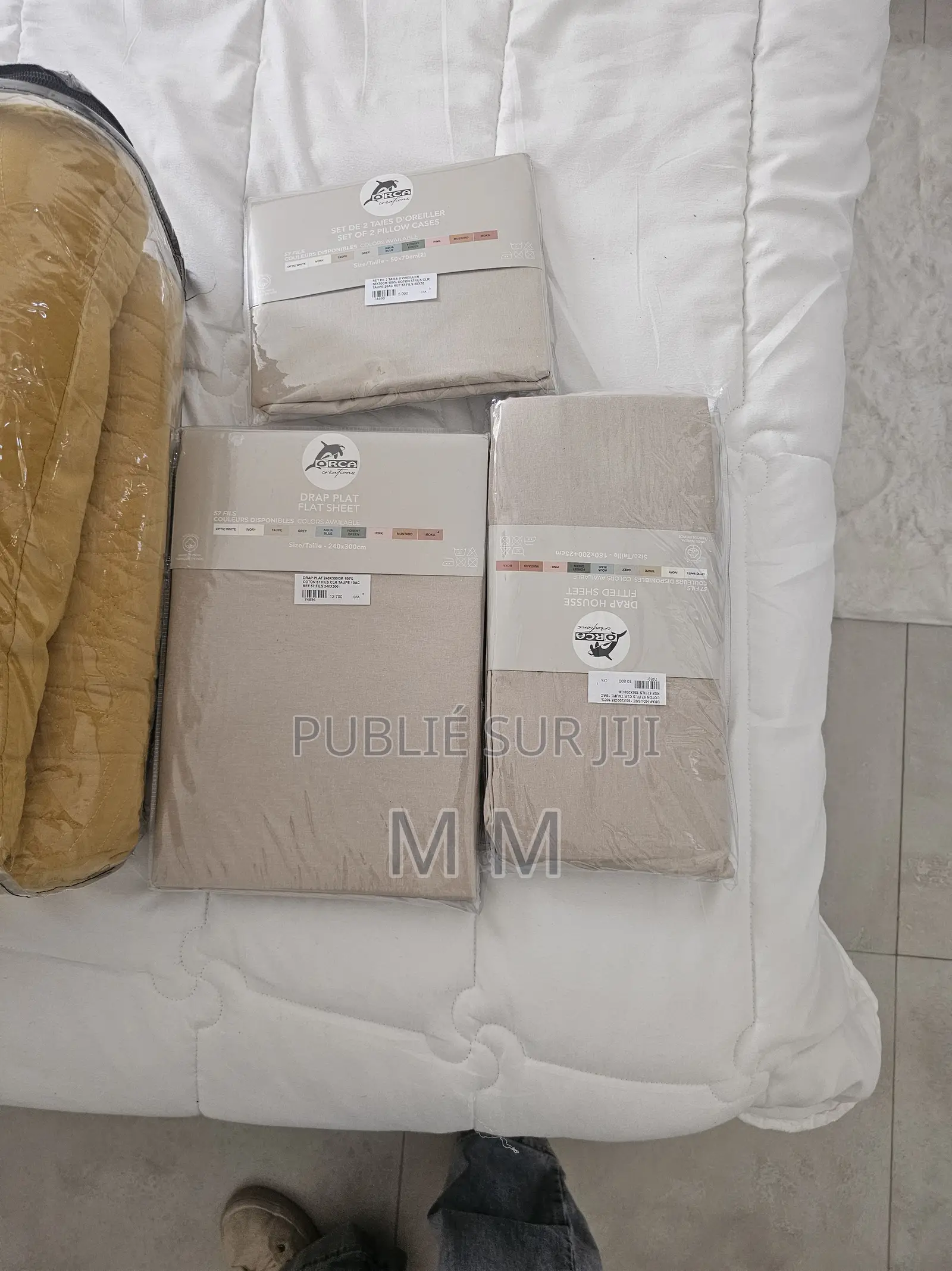 Nouveau Draps Et Couettes Ensemble Orca Deco