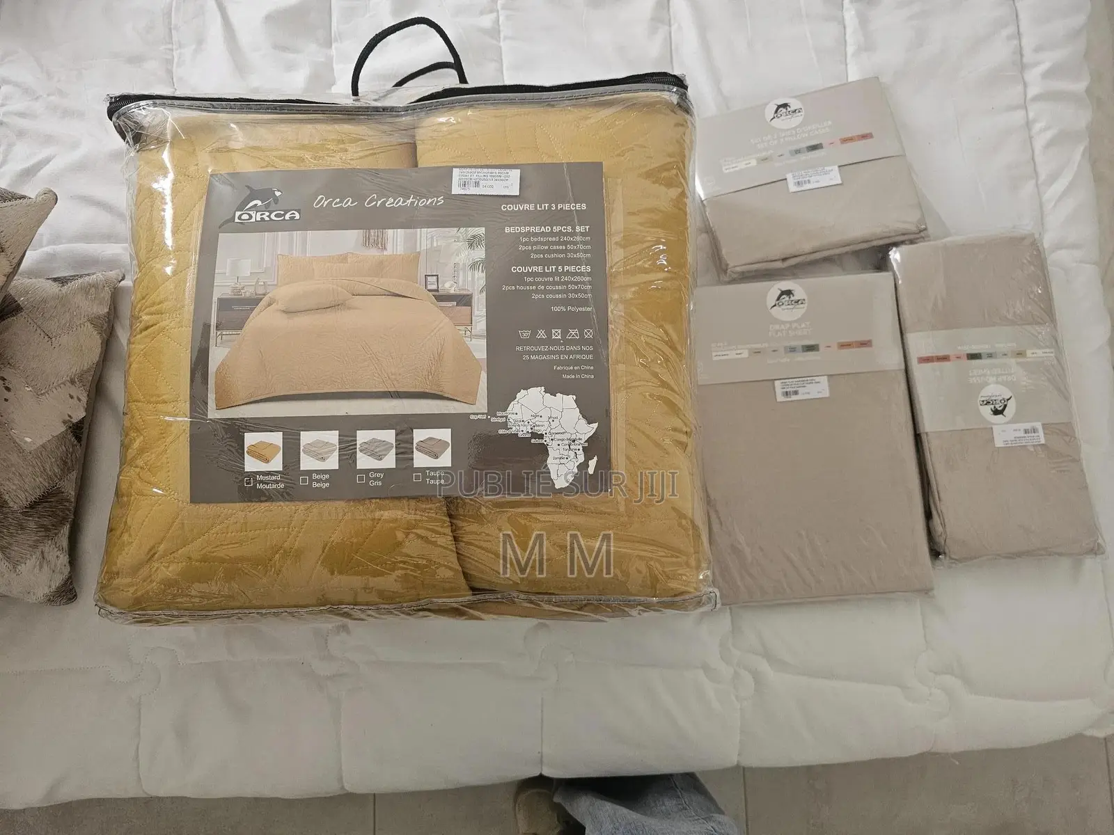 Nouveau Draps Et Couettes Ensemble Orca Deco