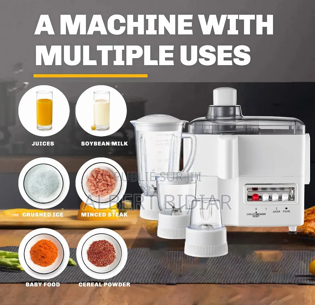 Extracteur De Jus Et Mixeur Nouveau Modèle