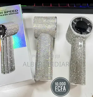 Mini Ventilateur Portable Style Diamant Brillant