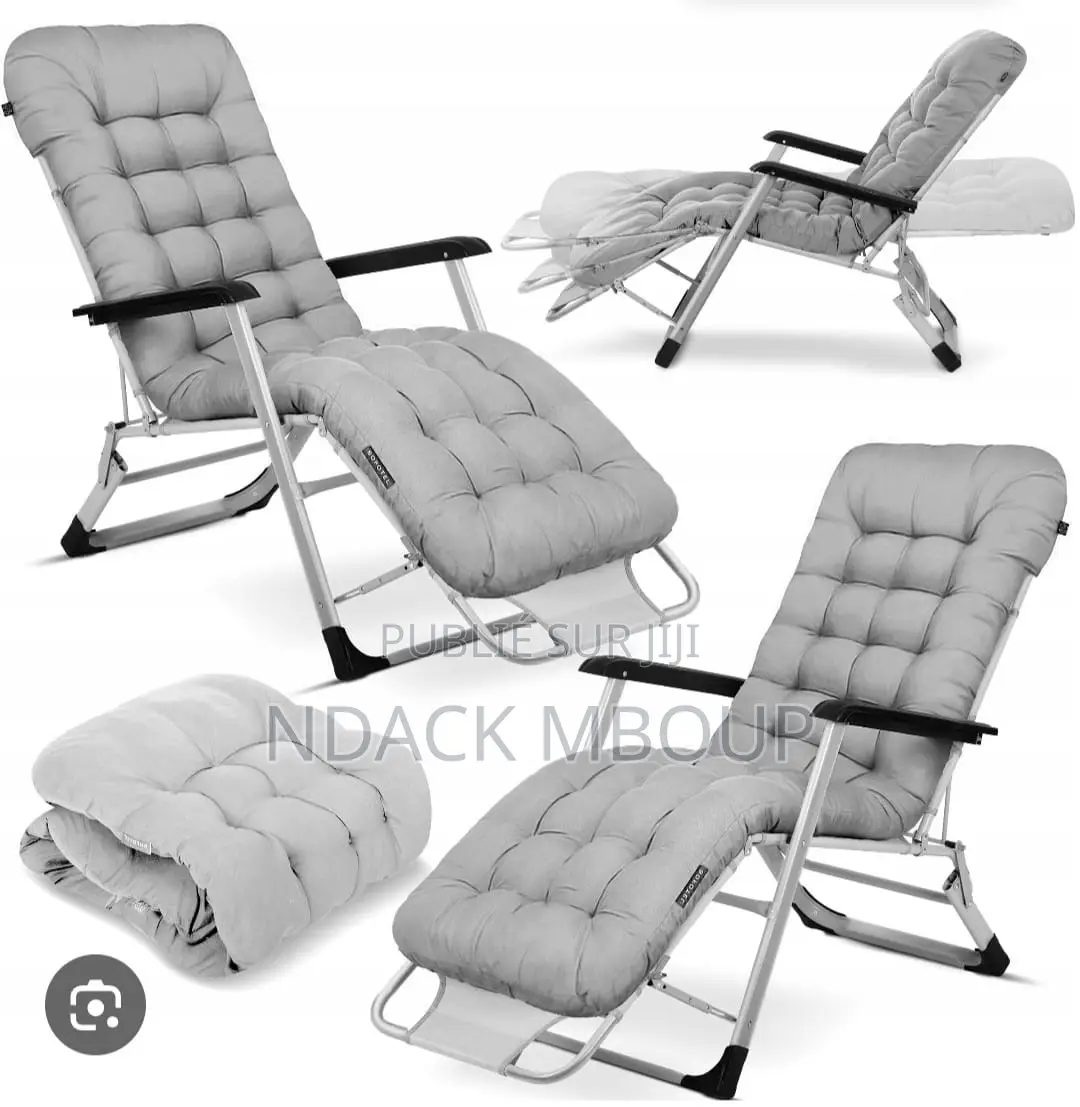 Chaise Pliante Longue Avec Housse