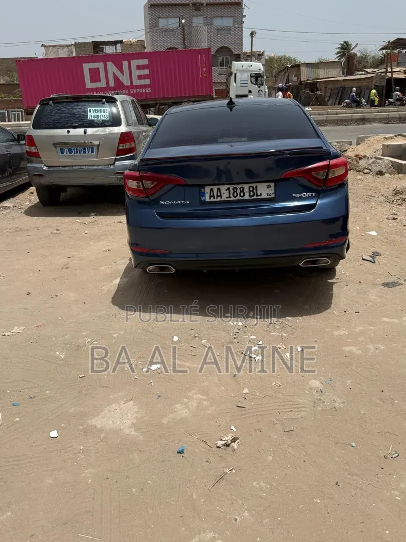 Hyundai Sonata 2016 Bleu