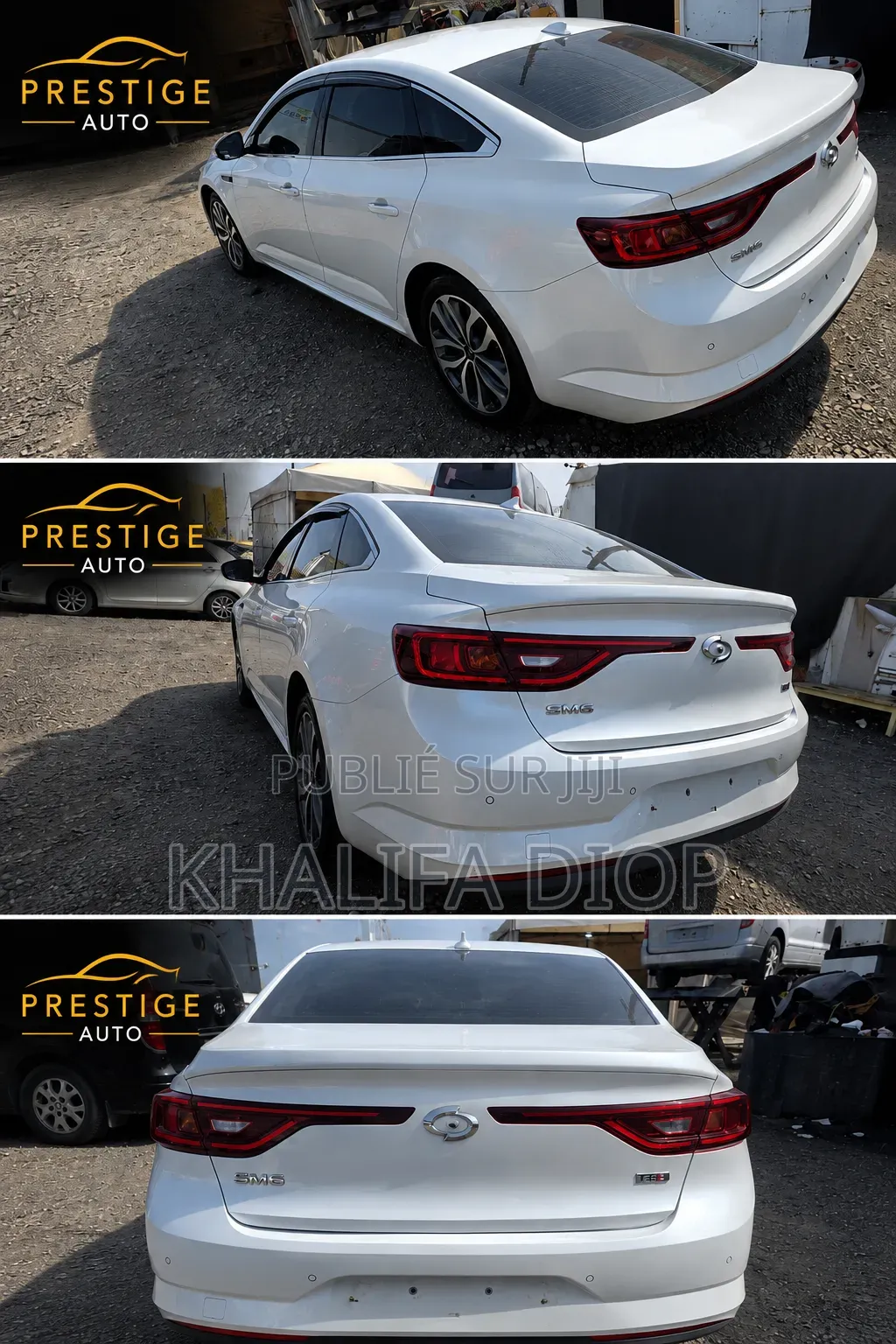 Renault Samsung SM6 2.0 GDi FWD 2016 Blanc