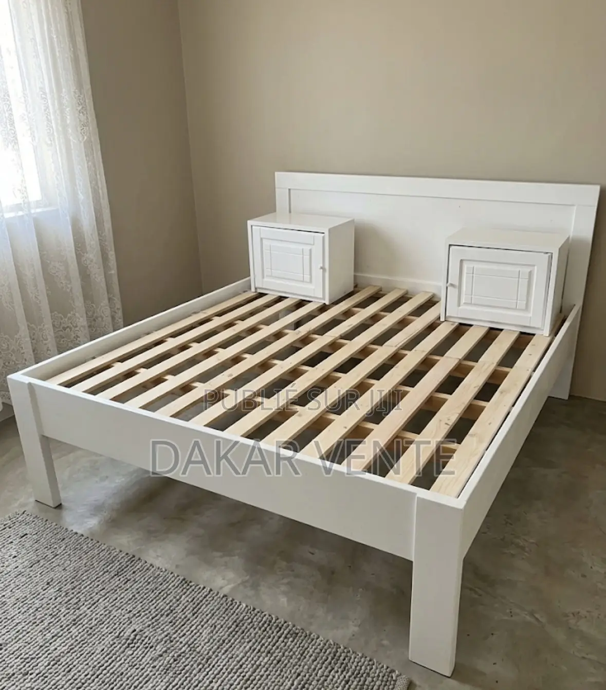 Lit 3 Places Avec 2 Commodes