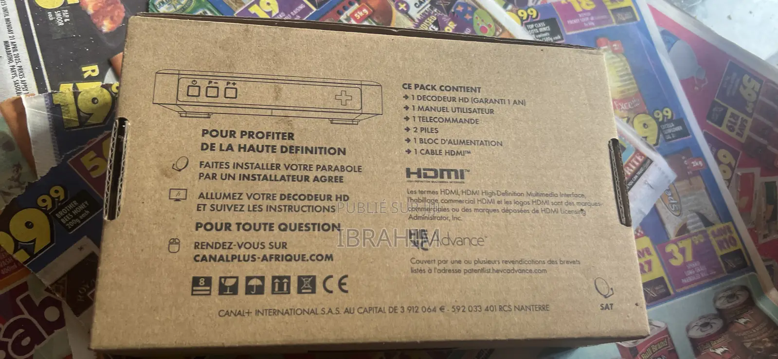 Décodeur Canal Plus
