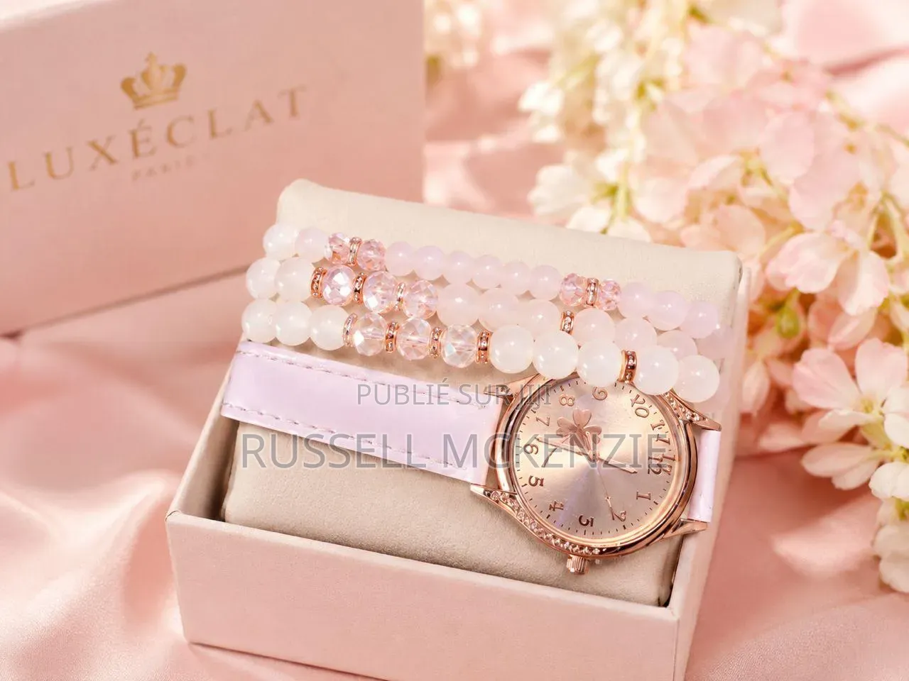 Une Ensemble De Montre Et Ses Bracelets Disponibles À Des Prix Abordab
