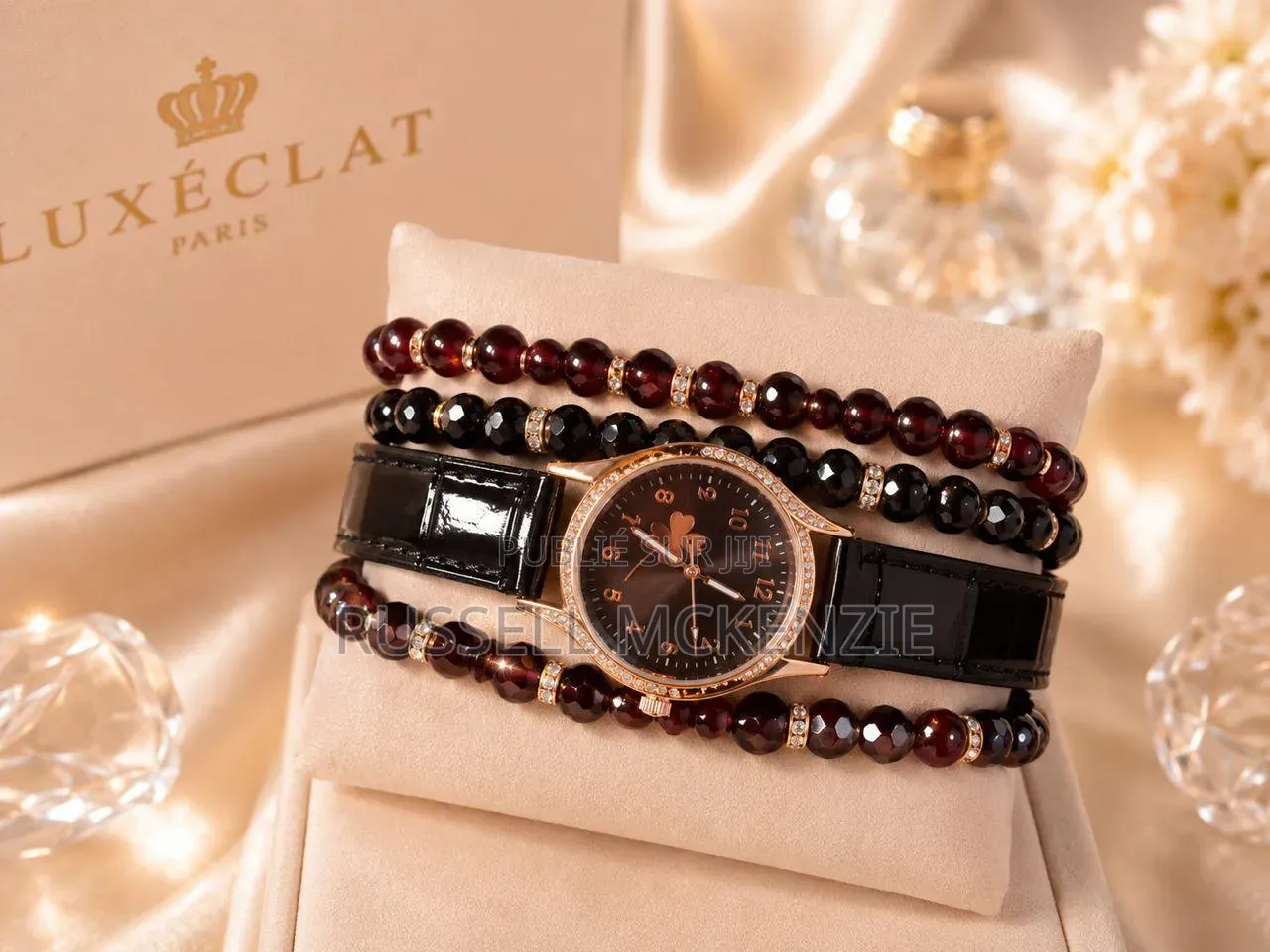 Une Ensemble De Montre Et Ses Bracelets Disponibles À Des Prix Abordab