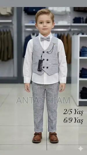 Ensemble Gilet Chemise Disponible