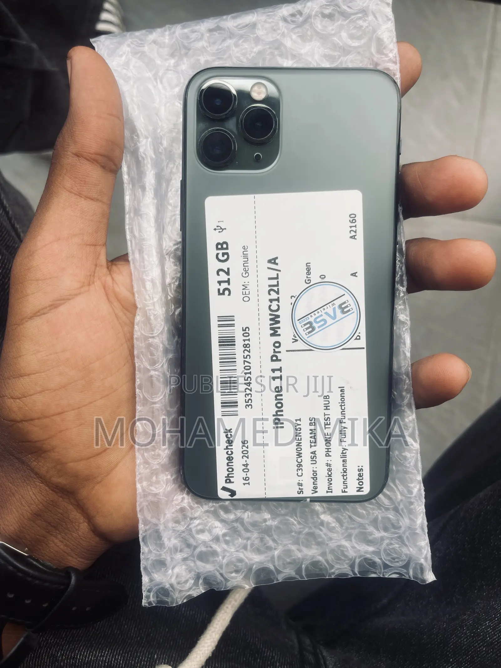 Nouveau Apple iPhone 11 Pro 512 GB Vert