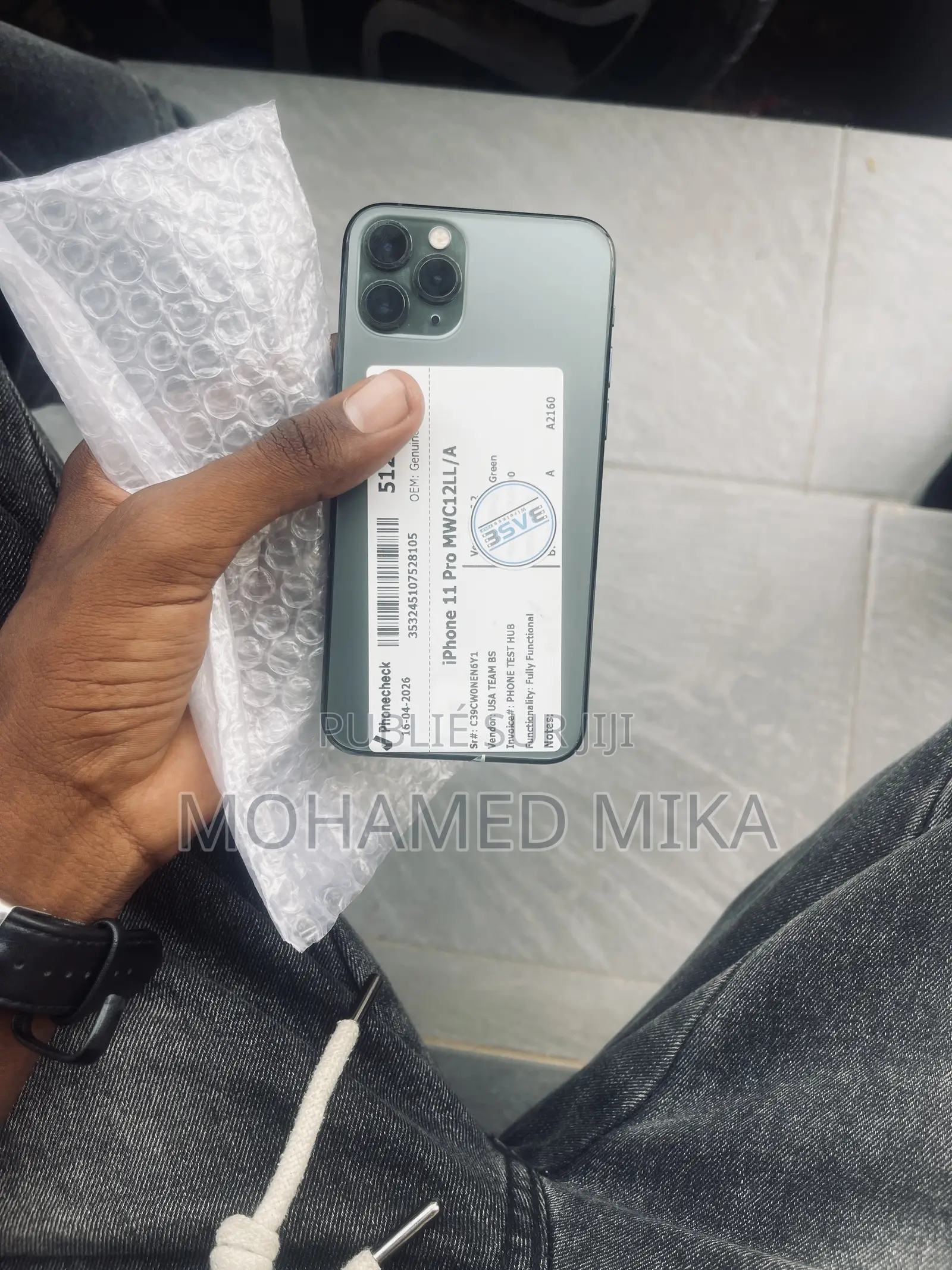 Nouveau Apple iPhone 11 Pro 512 GB Vert