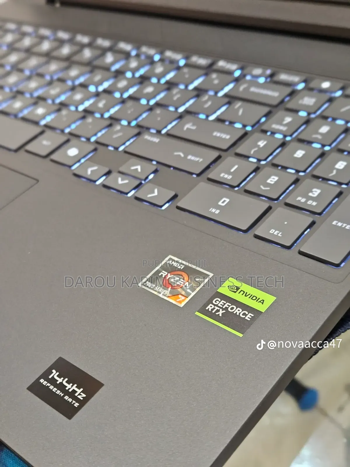 Nouveau Ordinateur portable HP Victus 15 16GB AMD Ryzen 7 SSD 512GB