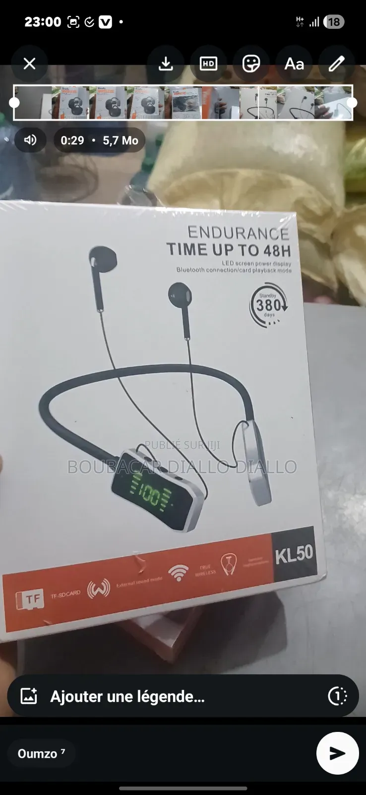 Casque Bluetooth