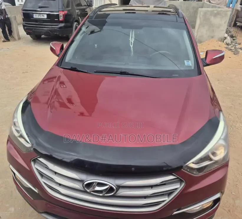 Hyundai Santa Fe 2017 Rouge
