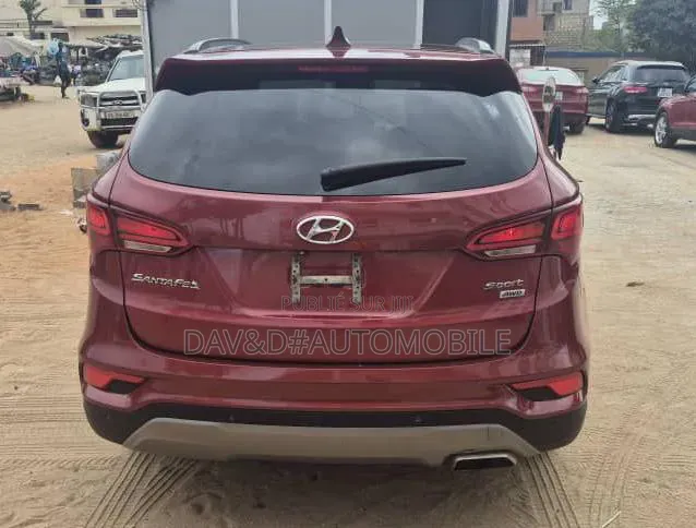 Hyundai Santa Fe 2017 Rouge