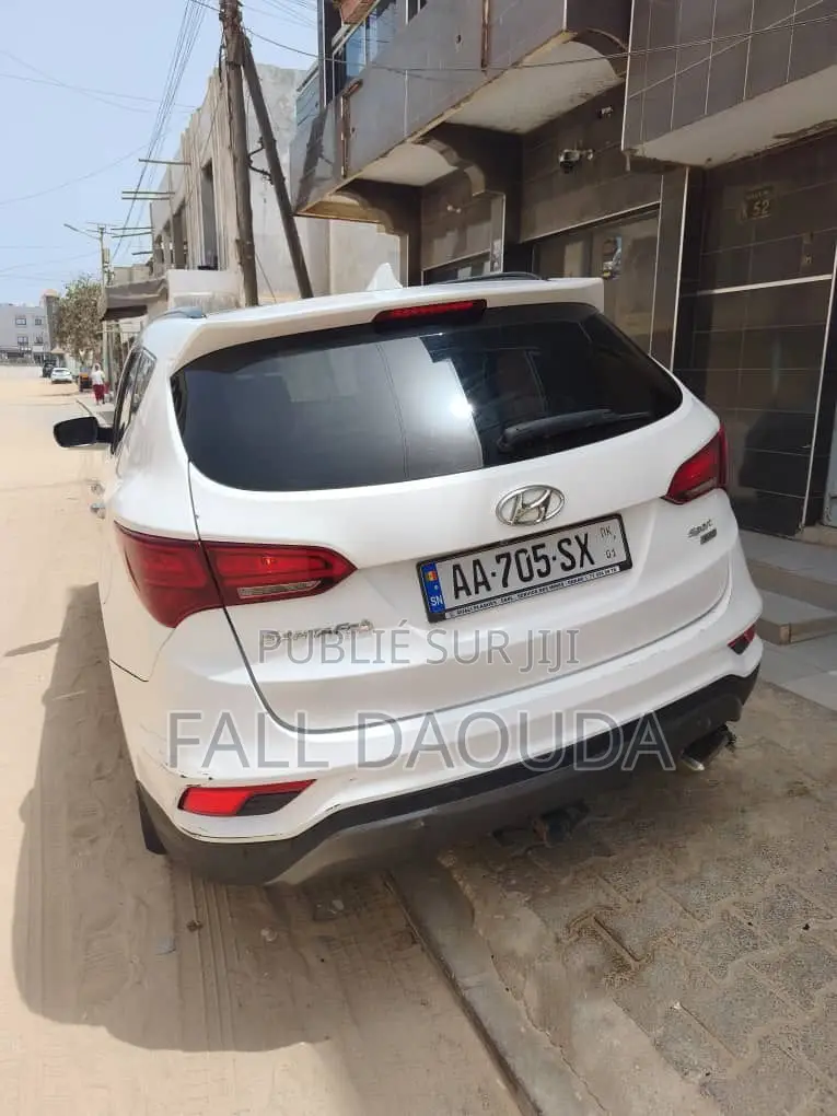 Hyundai Santa Fe 2018 Blanc